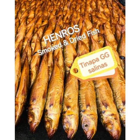 HENROS TINAPA SALINAS (smoked)1kilo .